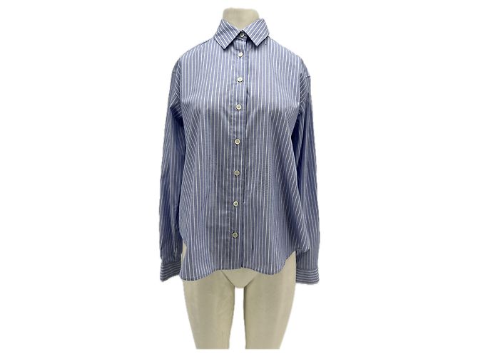 Autre Marque Camicia a righe blu