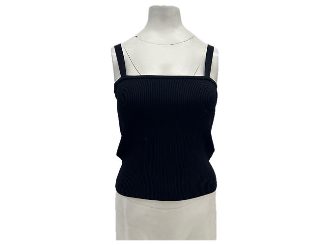 Autre Marque LOVE STORIES Schwarzes Viscose Top M