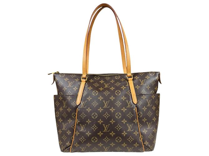 Sac cabas Louis Vuitton Totally MM Monogram Marron Multicolore Monogramme