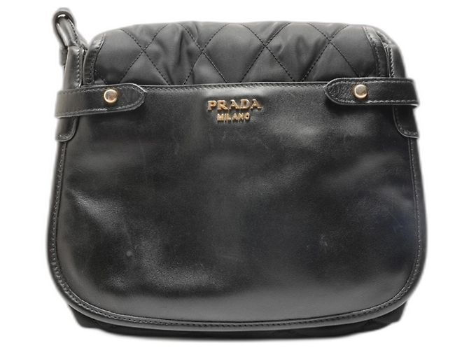 Borsa a Spalla Prada Corsaire Nero