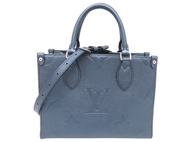 Borsa Louis Vuitton OnTheGo PM Blu