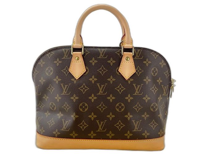 Louis Vuitton Alma Handtasche Braun
