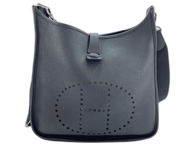 Hermès Borsa a tracolla Hermes Evelyne 3 Nero