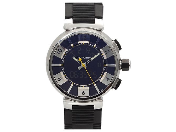 Relógio Louis Vuitton Tambour Black Quartz