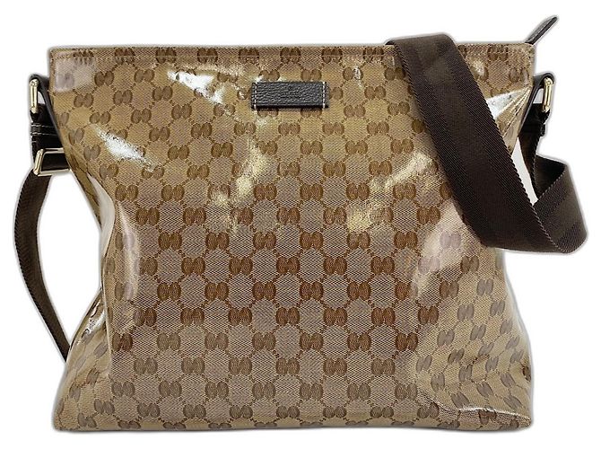 Borsa a tracolla Gucci beige