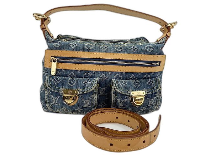 Borsa a Spalla Louis Vuitton Baggy PM Blu