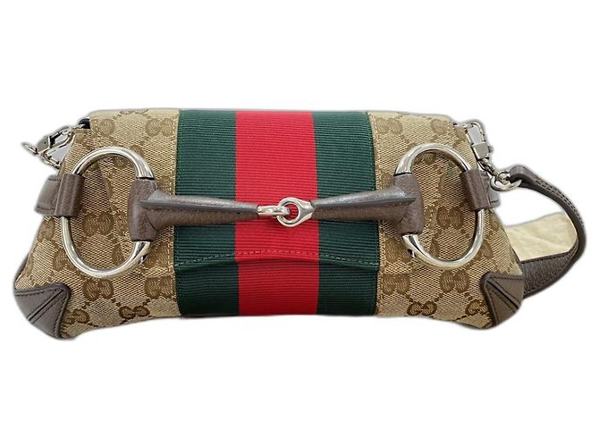 Borsa Gucci Horsebit marrone