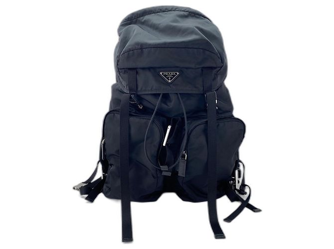 Prada Nylon Black Backpack