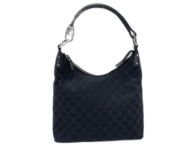 Borsa a tracolla nera Gucci Nero