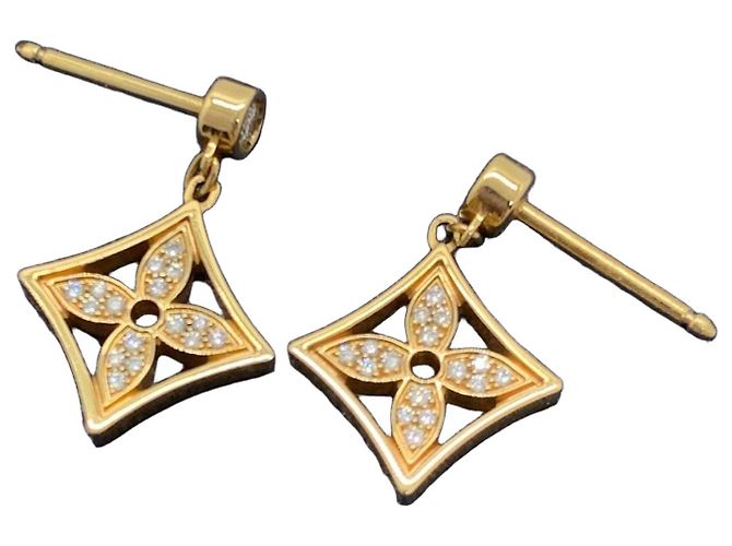 Orecchini LOUIS VUITTON D'oro 