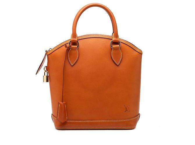 Louis Vuitton Brown Nomade Lockit Vertical Marrom Caramelo