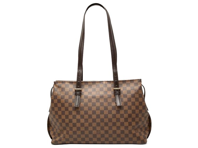 Louis Vuitton Marron Damier Ebene Chelsea