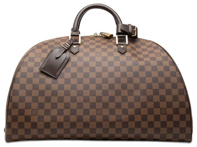 Louis Vuitton Marrom Damier Ebene Ribera GM