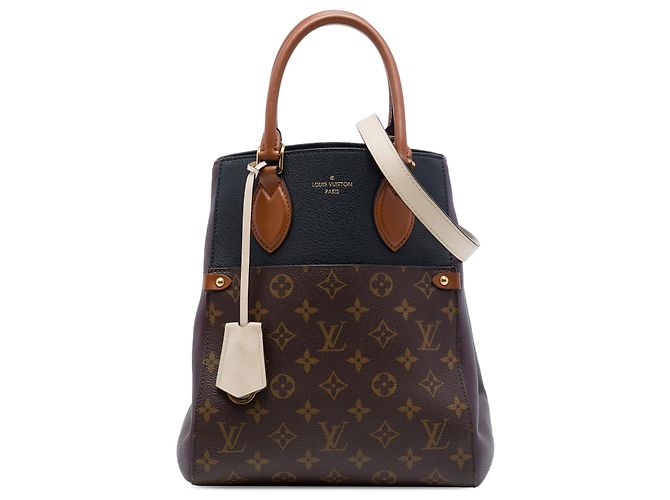 Louis Vuitton Tote Braun Monogram Fold MM