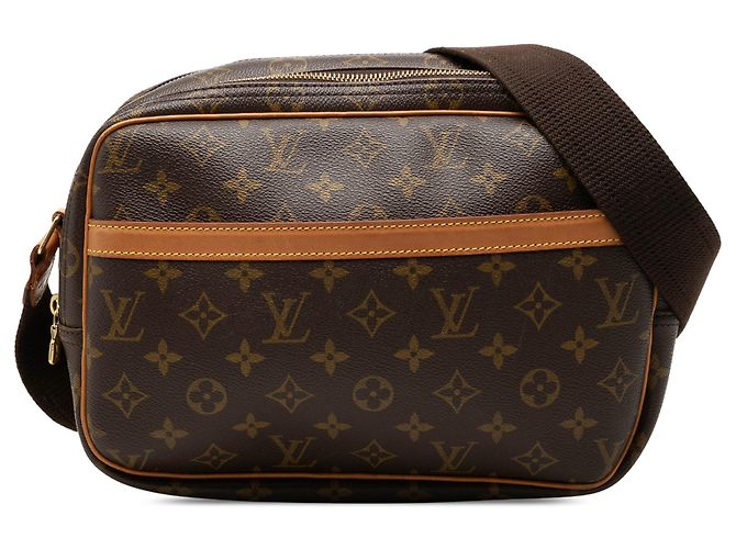 Louis Vuitton Marrone Monogram Reporter PM