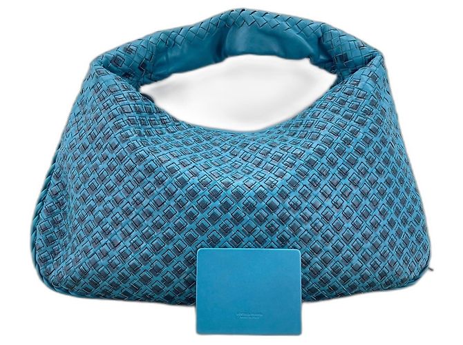 Borsa a tracolla Hobo blu Bottega Veneta