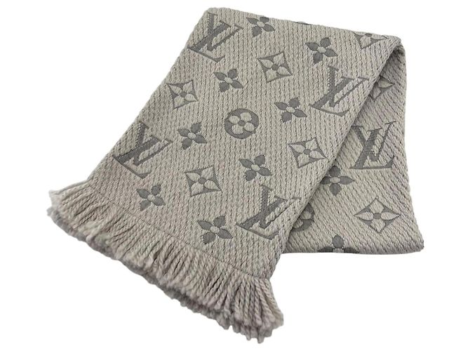 Stola in misto lana e seta Logomania Louis Vuitton