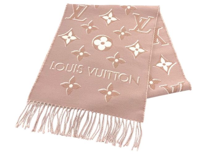 Echarpe Louis Vuitton Essential Shine em mistura de lã e seda