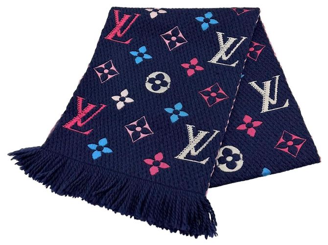 Stola in misto lana e seta Logomania Louis Vuitton