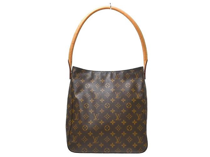 Louis Vuitton Monogram Looping Monogram Canvas GM Marrom