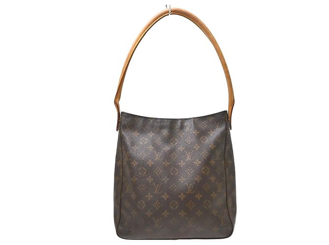 Louis Vuitton Monogram Looping Monogram Canvas GM Marrom