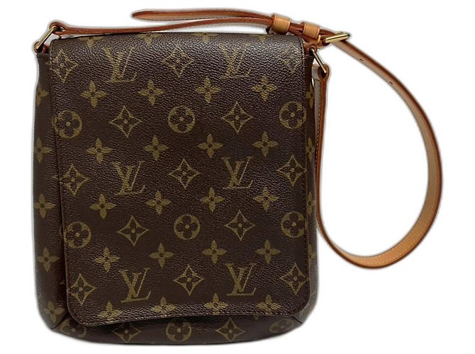 Borsa a Spalla Louis Vuitton Musette Salsa Marrone