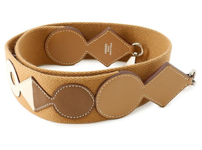 Hermès Hermes Shoulder Strap Bandoulière Attelage Marrone