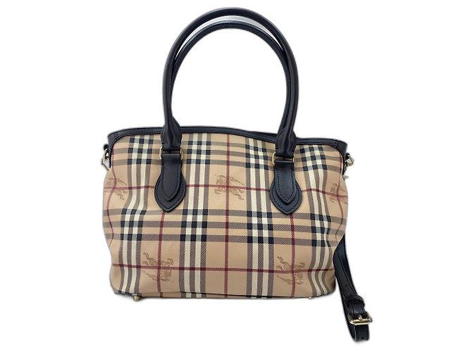 Borsa Tote 2-Way Burberry Nova Check Marrone