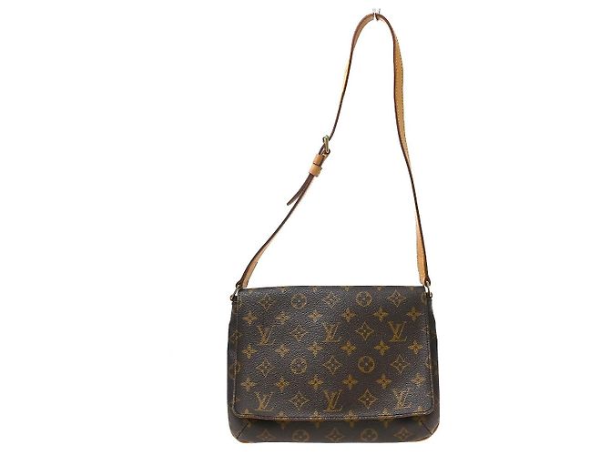 Louis Vuitton Musette Tango Monogram Canvas Marron