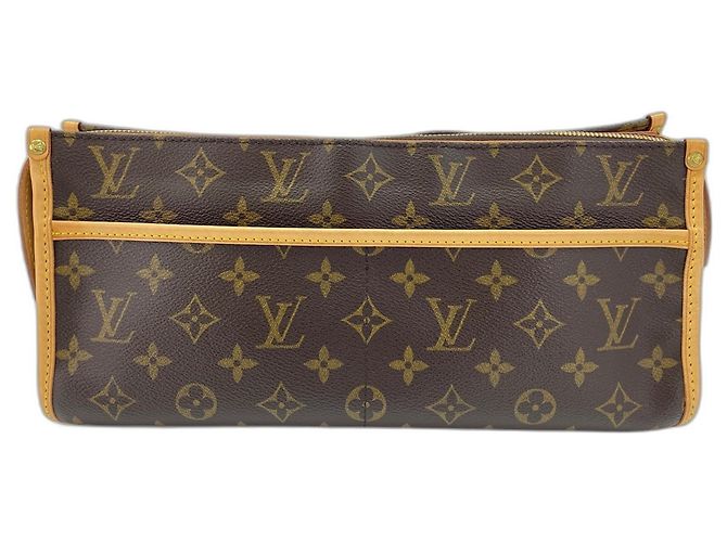 Borsa a tracolla lunga Popincourt Louis Vuitton Marrone