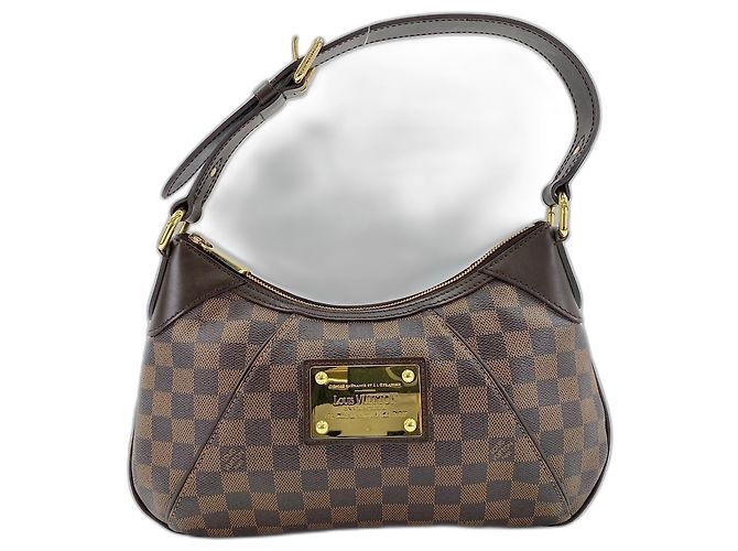 Borsa a Spalla Louis Vuitton Thames PM Marrone