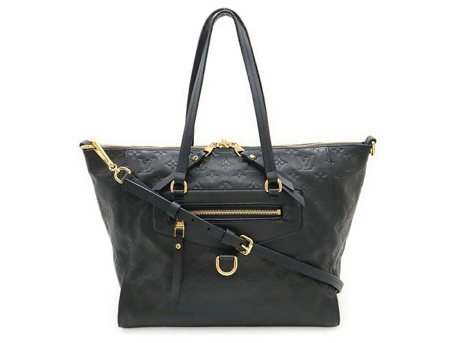 Lumineuse Bolsa tote Louis Vuitton Monogram Empreinte 2way com alça de ombro Azul
