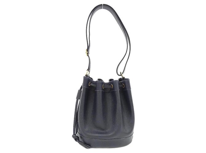 Hermès Bolsa de Ombro Hermes Marche PM Clous de Selle Azul