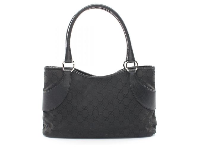 Borsa Tote Gucci GG Canvas Nero