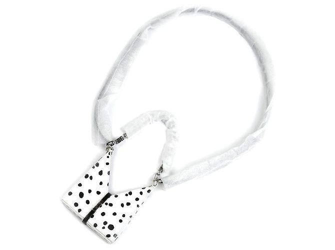 Bolsa de ombro 2way em micro couro com recortes Givenchy Branco