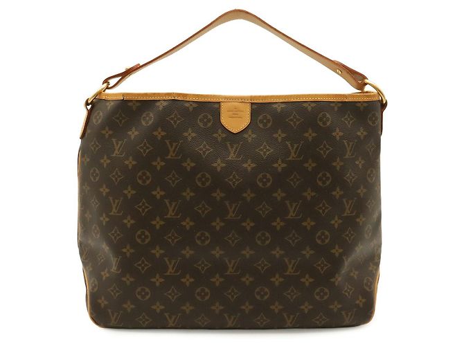 Bolsa de Ombro Louis Vuitton Delightful Monogram Marrom