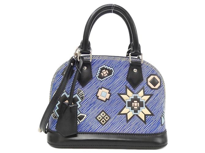 Bolsa Louis Vuitton Alma BB Epi Denim Azul