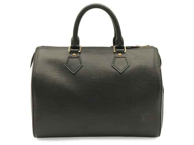 Speedy Borsa Louis Vuitton Epi Nero