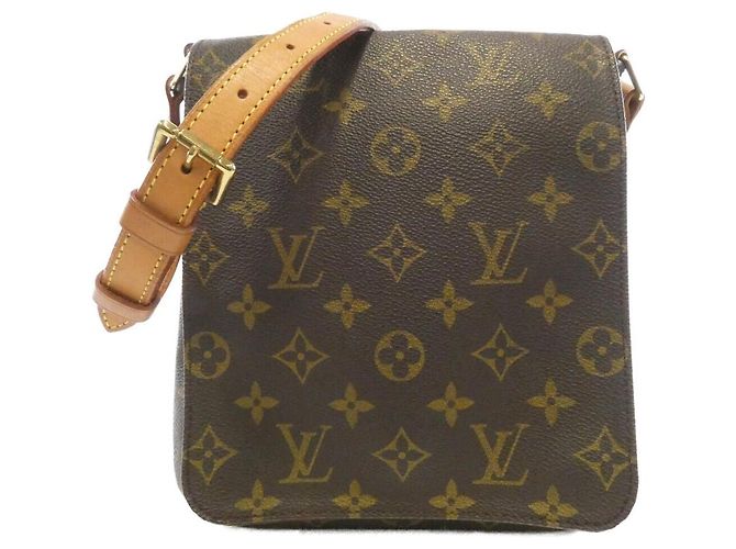Borsa a tracolla Louis Vuitton Musette Salsa Monogram Marrone