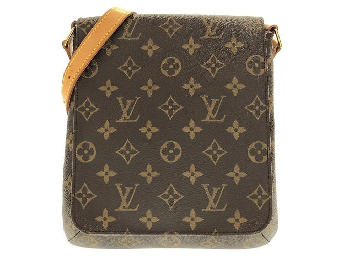 Borsa a tracolla Louis Vuitton Musette Salsa Monogram Marrone