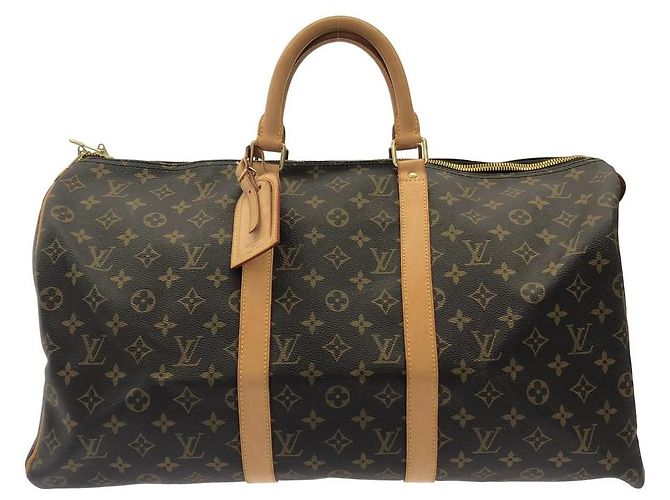 Bolsa Boston Monogram Louis Vuitton Marrom
