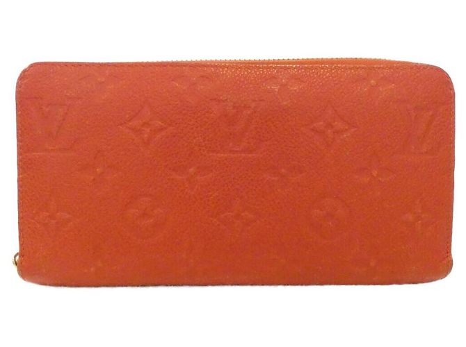 Carteira Long Louis Vuitton Monogram Empreinte Marrom