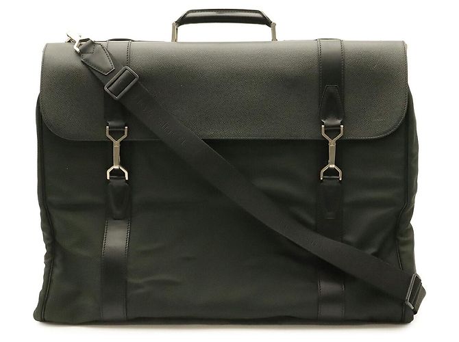 Bolso de Viaje Louis Vuitton Taiga Negro