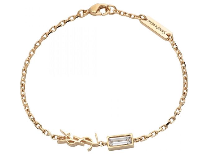 Yves Saint Laurent Pulseira Cassandra de Saint Laurent Paris Dourado Metálico