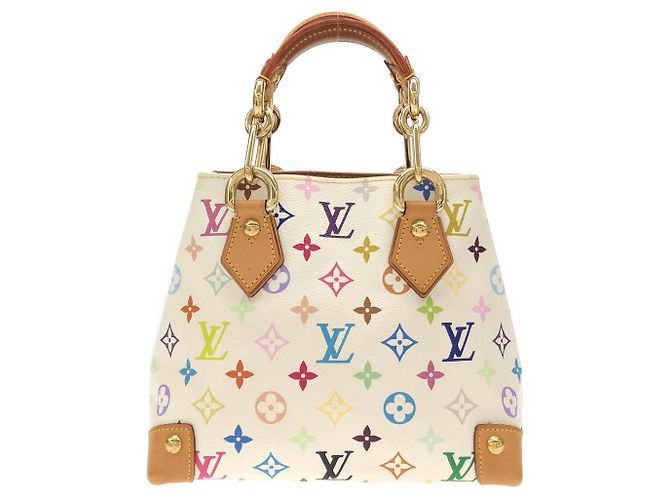 Louis Vuitton Multicolore Audra Coated Canvas Handbag