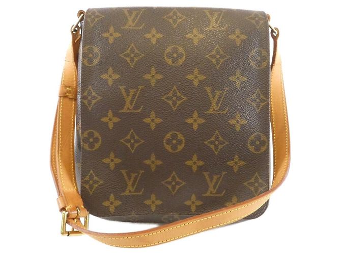 Borsa a tracolla Louis Vuitton Musette Salsa Monogram Marrone