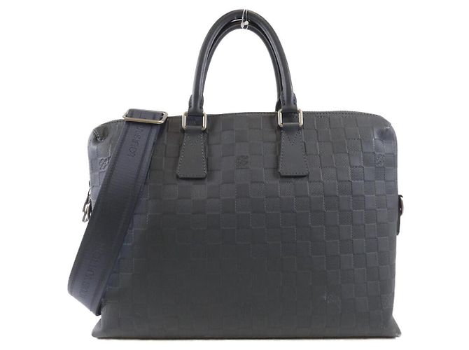 Louis Vuitton Porte Documents Jour Damier Infini Porte-documents Noir
