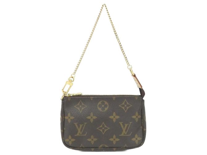 Pochette Accessori Monogram Louis Vuitton Marrone