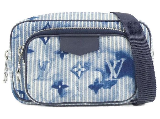 Borsa a tracolla Louis Vuitton Watercolor Monogram Blu