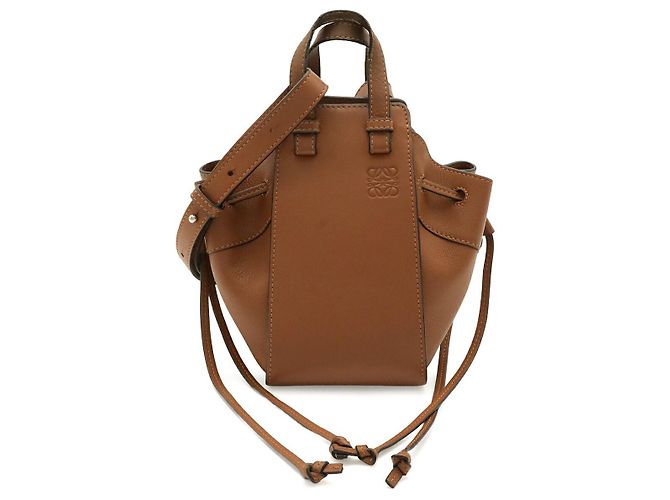 Bolsa 2way de couro Hammock Loewe Marrom